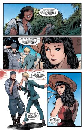 Read Bettie Page: Hollywood Adventures on Murder Island  1 Page 9 in English