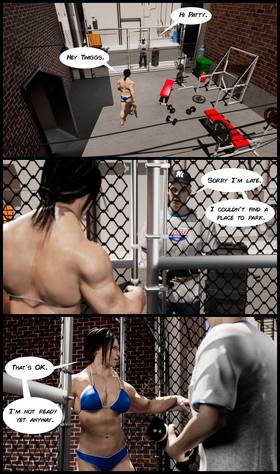 Read Patty Girl Jock: SuperModels  1 Page 10 in English