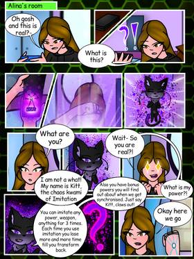 Read The Beginning: Cupid. Reboot | Adventures of Kitty Noire and Dogboy: Extra Files  1 Page 9 in English