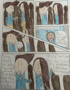 Read Nya and Friends Schooled  2 Page 8 in English