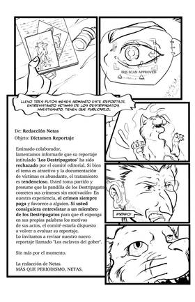 Read The Cat  1 Page 5 in Spanish