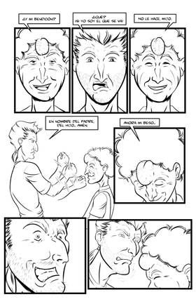 Read The Cat  1 Page 8 in Spanish