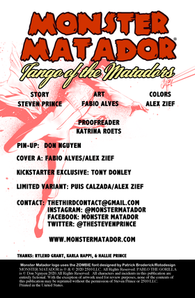 Read MONSTER MATADOR: TANGO OF THE MATADORS  2 Page 2 in English