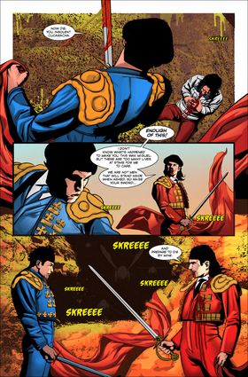 Read MONSTER MATADOR: TANGO OF THE MATADORS  3 Page 10 in English