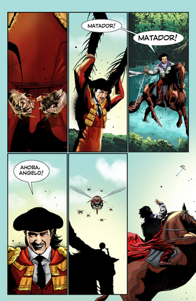 Read MONSTER MATADOR: TANGO OF THE MATADORS  1 Page 7 in English