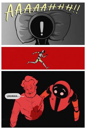 Read The Graphic Adventures of Uniman  1 Page 9 in English