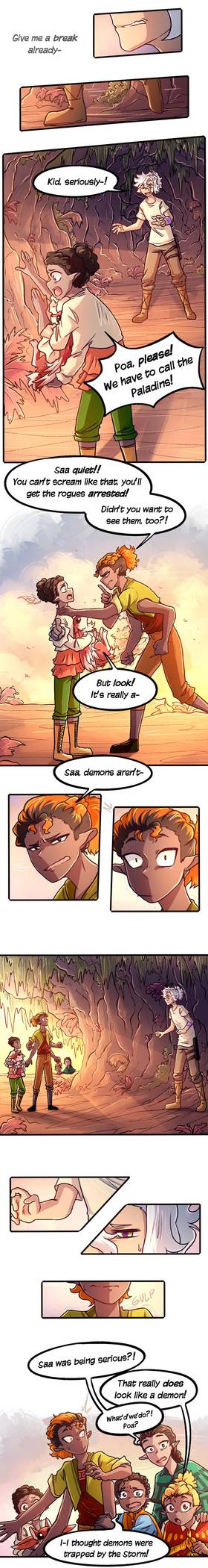 Read Spontaneous World Shifting  97 Page 1 in English