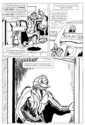 Read The Attitudial Super Duck #1  1 Page 2 in English