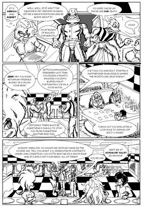 Read The Attitudial Super Duck #1  1 Page 8 in English