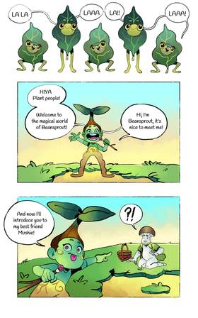 Read Beansprout Little Roots  1 Page 1 in English