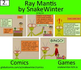 Read Ray Mantis  2 Page 1 in English
