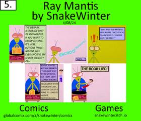 Read Ray Mantis  5 Page 1 in English
