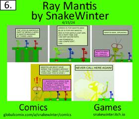 Read Ray Mantis  6 Page 1 in English