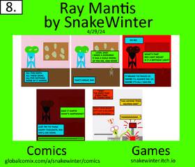 Read Ray Mantis  8 Page 1 in English