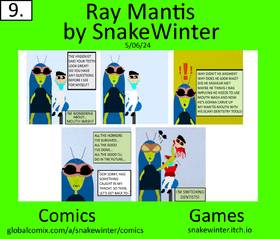 Read Ray Mantis  9 Page 1 in English