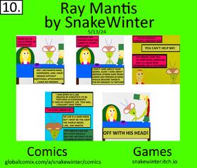 Read Ray Mantis  10 Page 1 in English