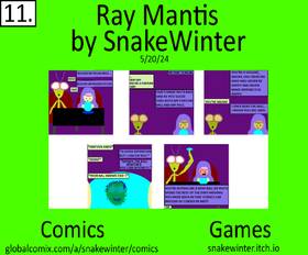 Read Ray Mantis  11 Page 1 in English