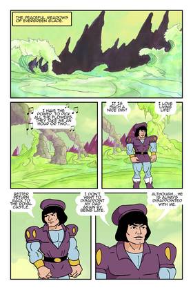 Read Man-Man the Barbarian  1 Page 3 in English