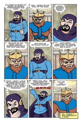 Read Man-Man the Barbarian  1 Page 7 in English
