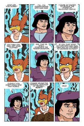 Read Man-Man the Barbarian  1 Page 9 in English
