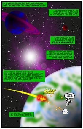 Read Quentyn Quinn, Space Ranger  1 Page 2 in English