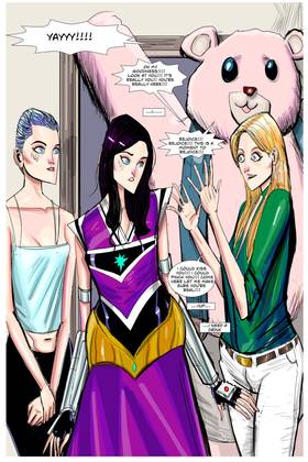 Read Sapphire Bleu: Apocalypse   7 Page 3 in English