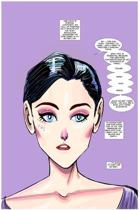 Read Sapphire Bleu: Apocalypse   9 Page 3 in English