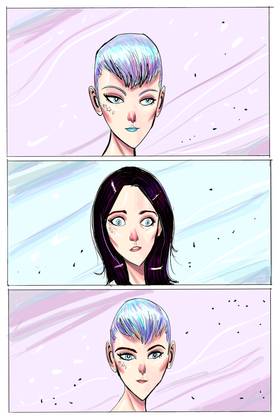 Read Sapphire Bleu: Apocalypse   6 Page 3 in English