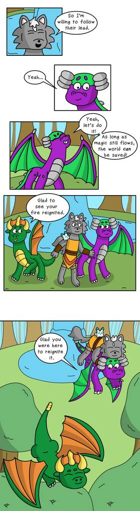 Read Dawn of the Fire Heart  37 Page 3 in English
