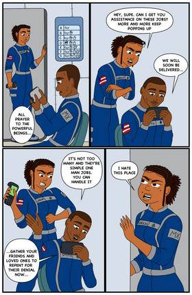 Read Alienated Force  1 Page 8 in English