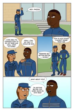 Read Alienated Force  4 Page 2 in English