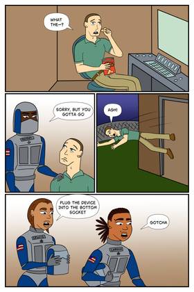 Read Alienated Force  9 Page 7 in English