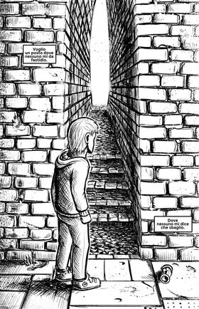 Read Anthology: Story from a city.  1 Page 5 in Italian