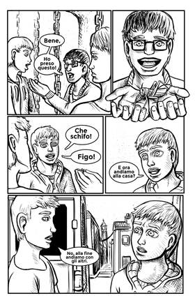 Read Anthology: Story from a city.  1 Page 7 in Italian