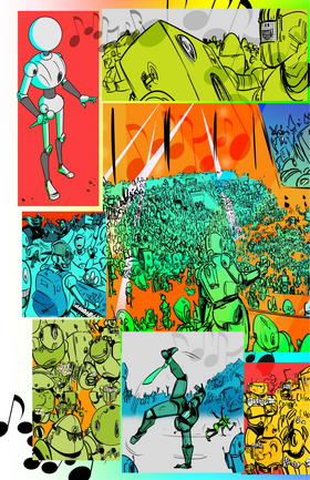 Read Robot Dance Club  3 Page 9 in English