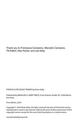 Read Francis & The Vegas Tramps (2023)  1 Page 3 in English