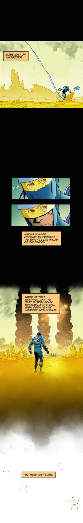 Read The Blue Flame (Toons)  1 Page 5 in English