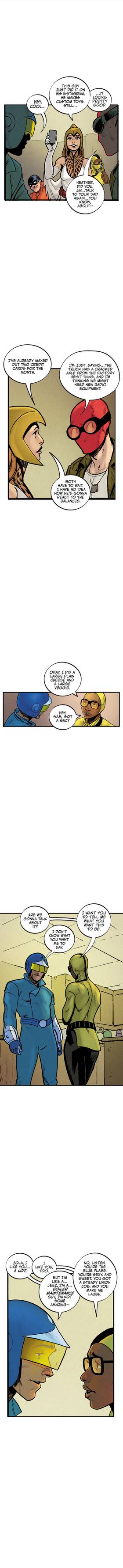 Read The Blue Flame (Toons)  4 Page 6 in English