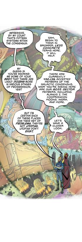 Read The Blue Flame (Toons)  8 Page 2 in English