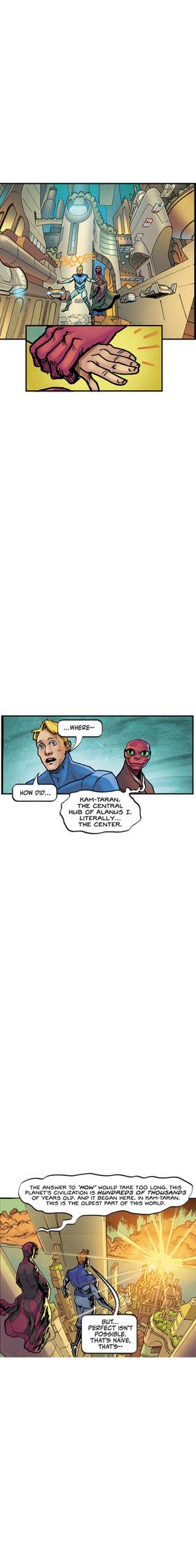 Read The Blue Flame (Toons)  8 Page 3 in English