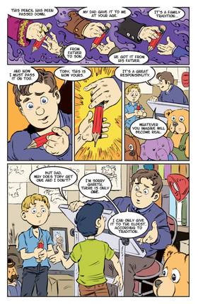 Read TOBY and the Magic Pencil  1 Page 4 in English