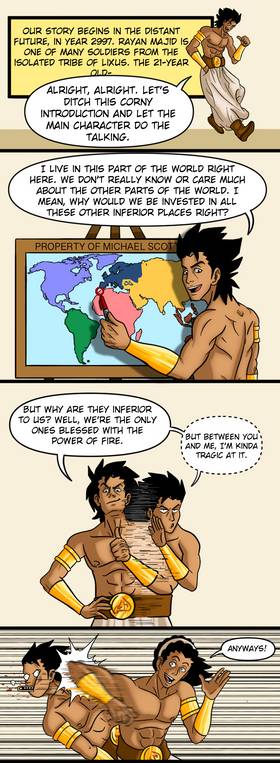 Read Majid (Webcomic version)  1 Page 2 in English