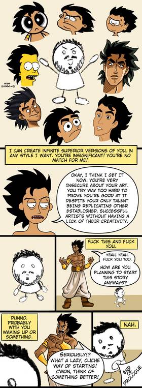 Read Majid (Webcomic version)  1 Page 6 in English