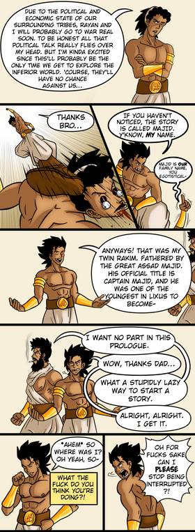 Read Majid (Webcomic version)  1 Page 3 in English