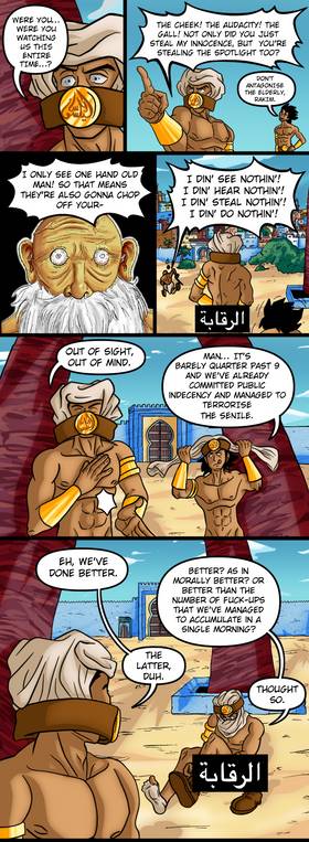 Read Majid (Webcomic version)  3 Page 7 in English