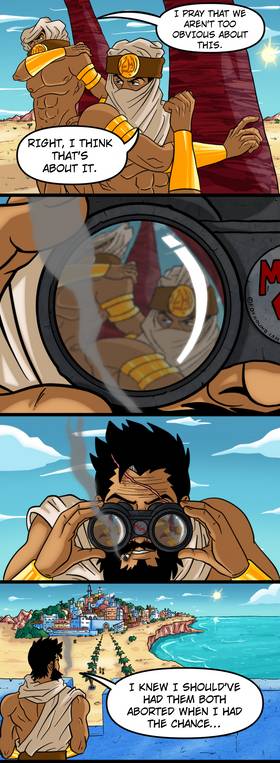 Read Majid (Webcomic version)  3 Page 8 in English