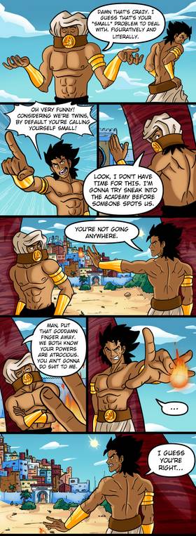 Read Majid (Webcomic version)  3 Page 4 in English