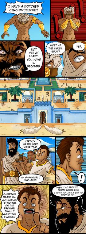 Read Majid (Webcomic version)  4 Page 7 in English