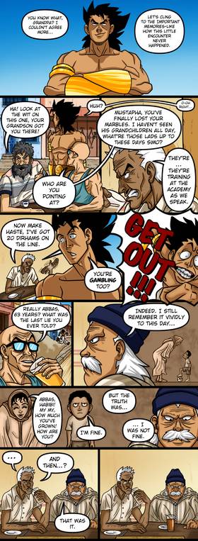 Read Majid (Webcomic version)  6 Page 3 in English