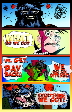 Read Space Monkey Mafia  1 Page 3 in English